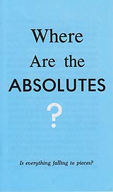 Tract [C] - Where Are the Absolutes?