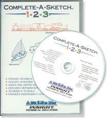 Complete-A-Sketch 123 EBook on CD