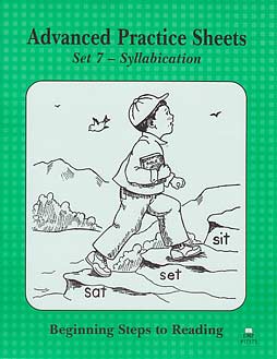 Grade 1 BSR - Advanced Practice Sheets - Set 7 Syllabication