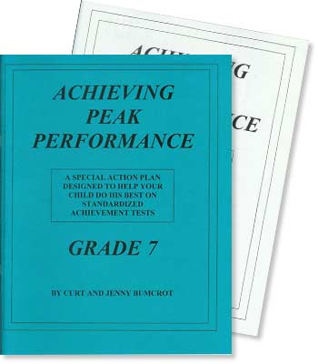 Grade 9 - Achieving Peak Performance - Test Preparation